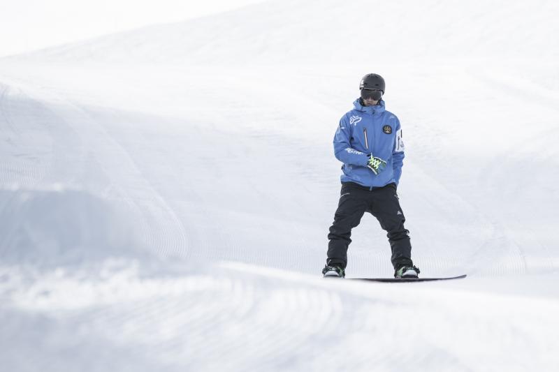 Snowboard group lessons